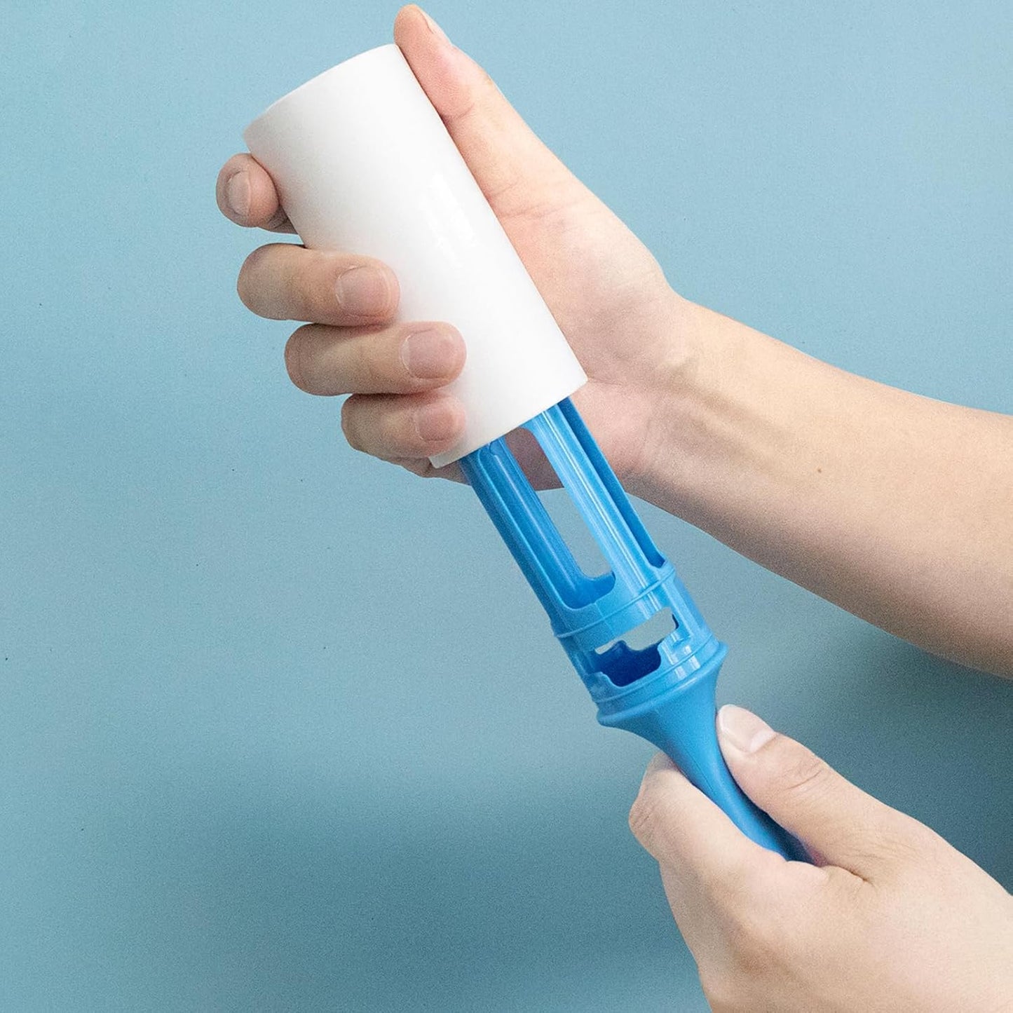 4 inch Lint Roller Refills for Evercare PetLovers Muji IKEA Bastis 4 inch Sticky Rollers for Pet Hair Extra Sticky 60 Sheets per Refill 5 Pack Total 300 Sheets (Inside Diameter 1-1/2 inch)