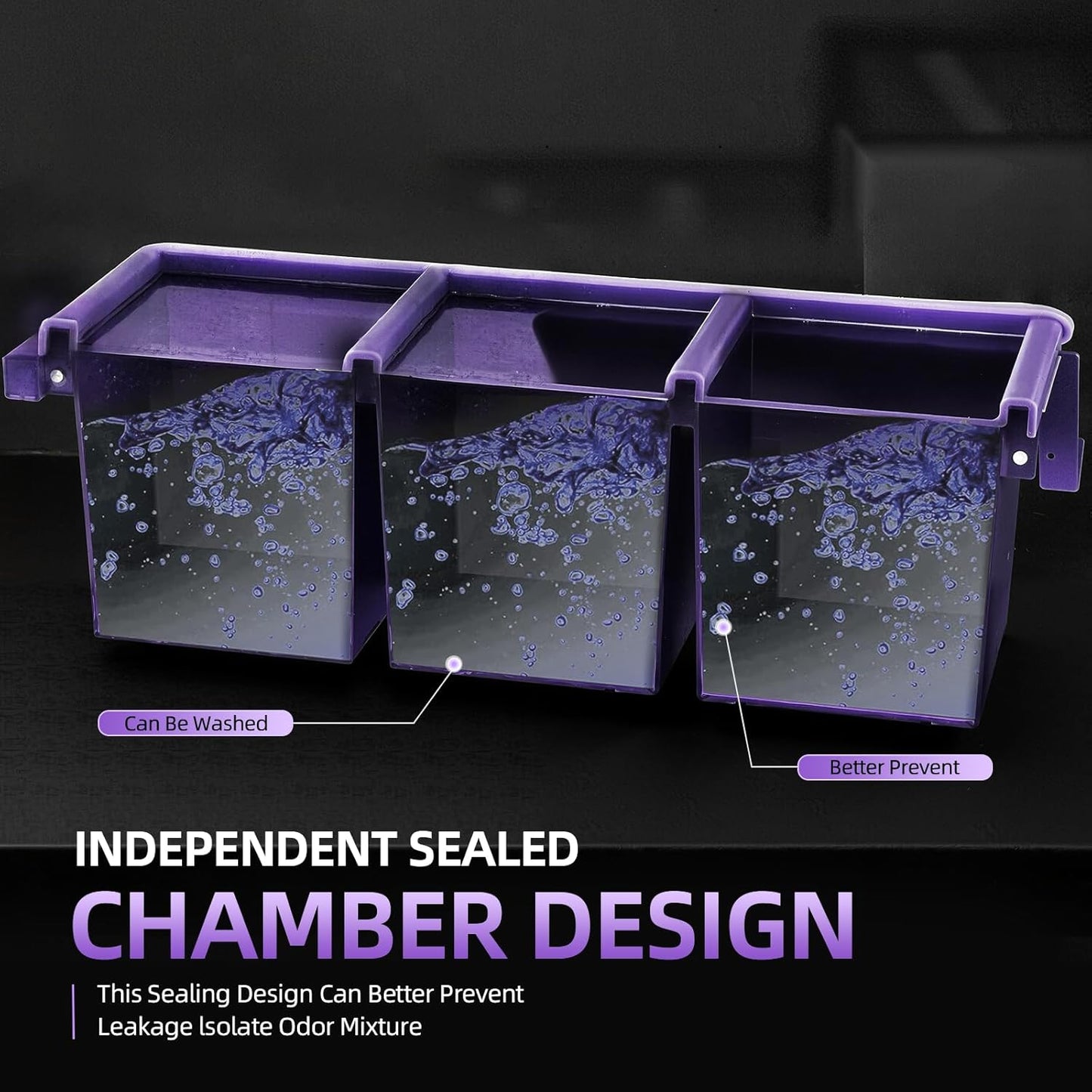 Large Ice Cube Trays for Whiskey (2 Pack) - Silicone Ice Cube Molds with Steel Frame Reinforcement & Lid, 2-Inch Square Ice Cubes for Whisky, Cocktails, Coffee, Tea - Easy Release