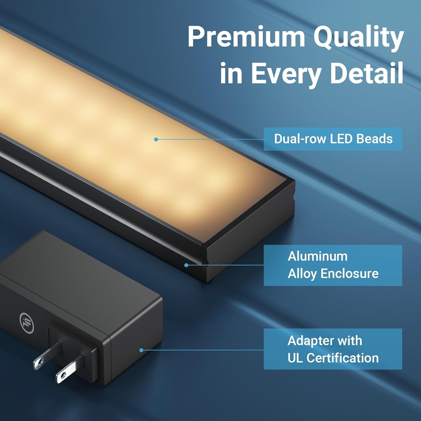 VIPEK V5LC Garment Rack Heavy Duty Covered Clothes Racks with Dimmable LED Light 3000K Warm White, Portable Closet Wardrobe Freestanding Clothing Racks for Hanging Clothes, Black Rack with Black Cover