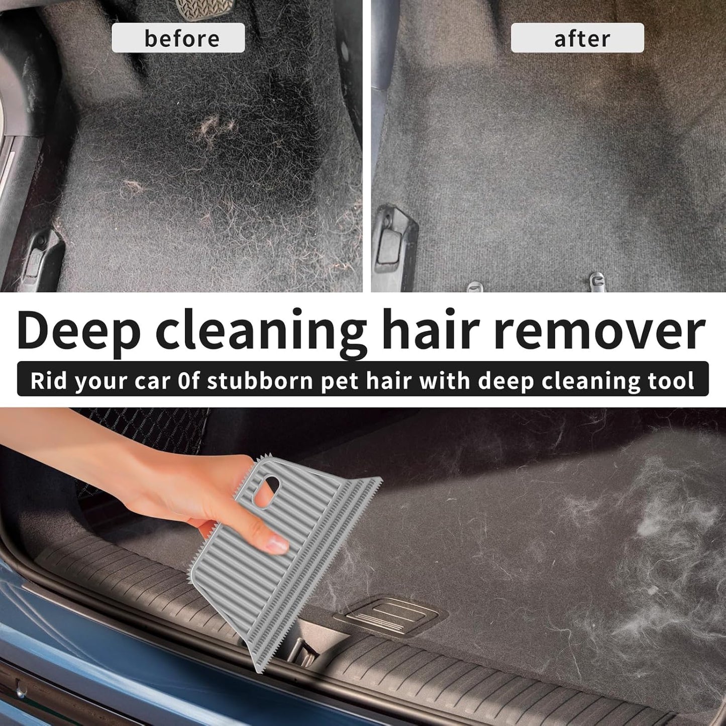 Pet Hair Remover 3-Pack,Dog Cat Hair Remover,Lint Shaver Cleaner Pro,Fur Removal Tool,Portable Carpet Scraper,Fuzz Rollers Hairball Brush for Carpets,Clothes,Car Mats,Couch,Pet Bed,Furniture