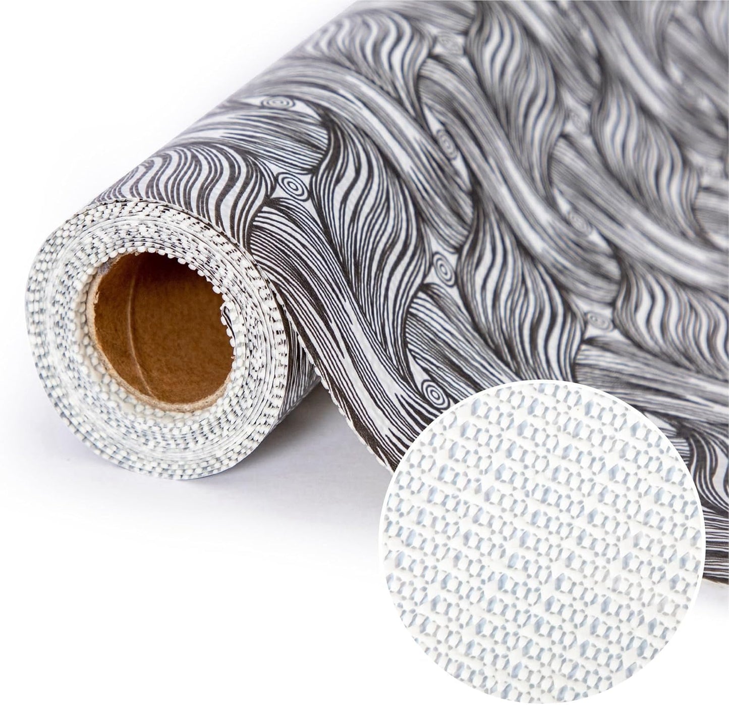 Shelf Liner Non Adhesive, 12 Inch x 50 Feet Cabinet Liners for Pantry Drawer Vanity, Drawer Liners Strong Grip Non Slip Waterproof, Shelf Liners for Kitchen Cabinets