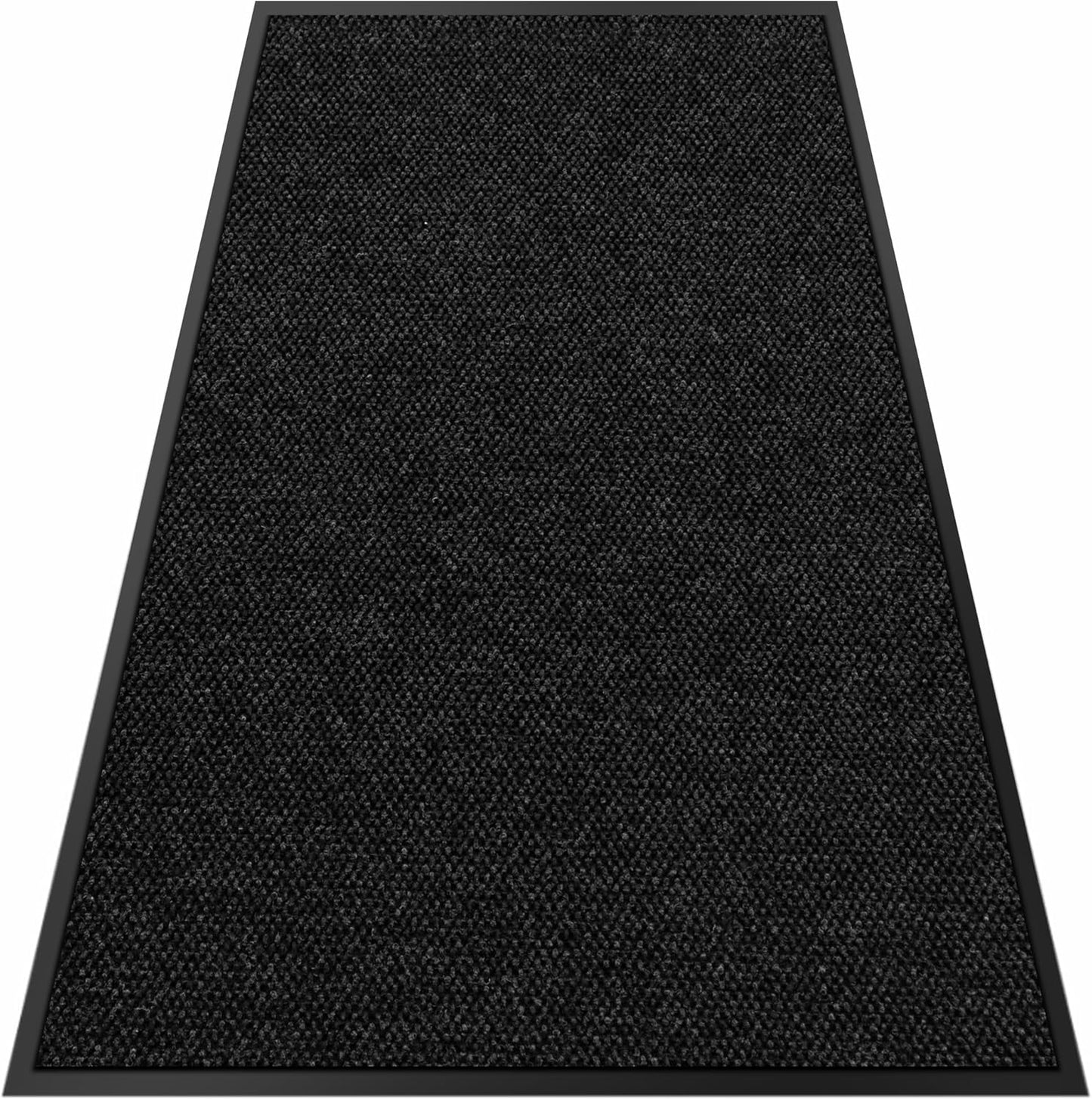 4′ x 44′ Front Door Mat Indoor Outdoor Entrance, Commercial Floor Mat Heavy Duty Dirt Trapper Entryway Doormat, Custom Size Non Slip Rubber Backing Welcome mat, Door Mat for High Traffic Area