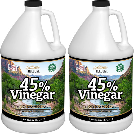 Nature's Freedom 45% Vinegar (2 Gallon)