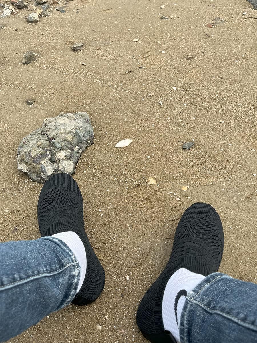 Adult Indoor House Slippers Socks Lightweight Non Slip Grip House Home Shoes for Women Men