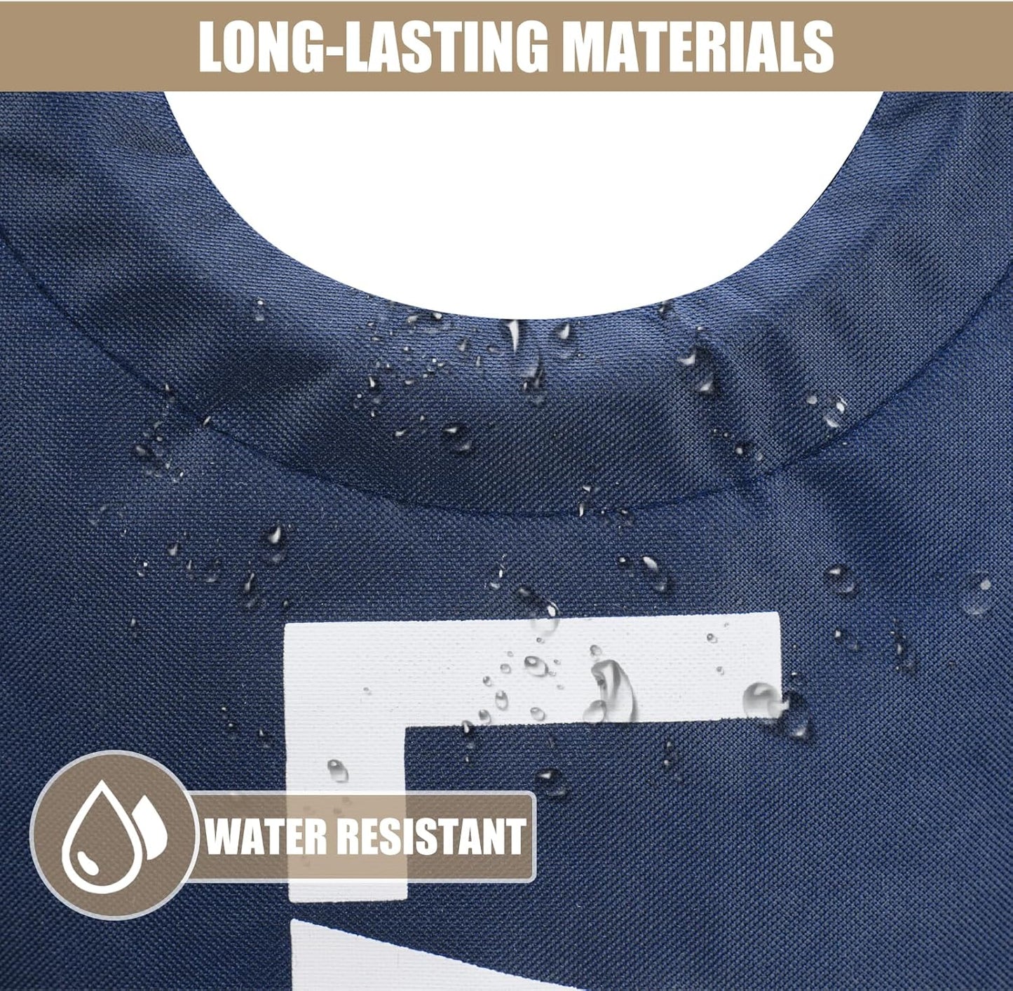 DOKEHOM 90L Large Laundry Basket, Collapsible Laundry Bag, Freestanding Tall Clothes Hamper, Foldable Washing Bin (Dark Blue)