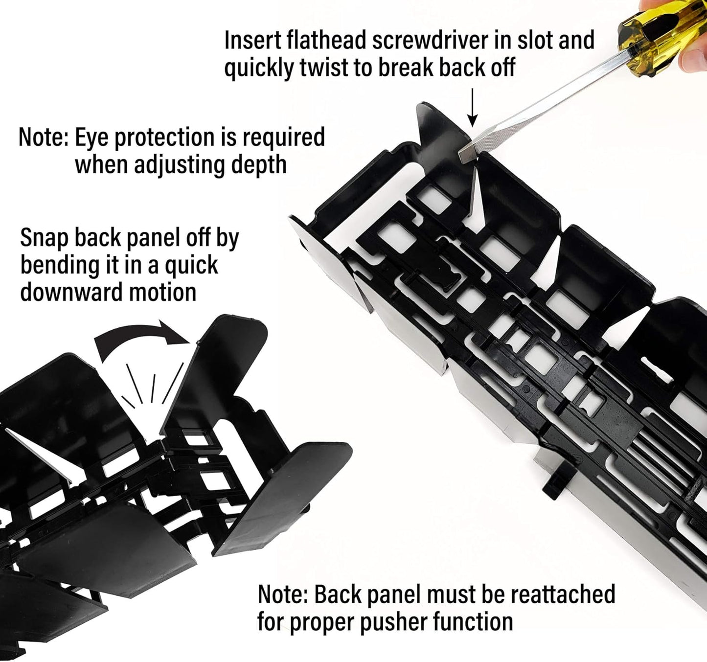 Display Technologies Fridge Organizer & Soda Can Dispenser for Refrigerator - Drink Dispenser & Refrigerator Storage (6-Pack)