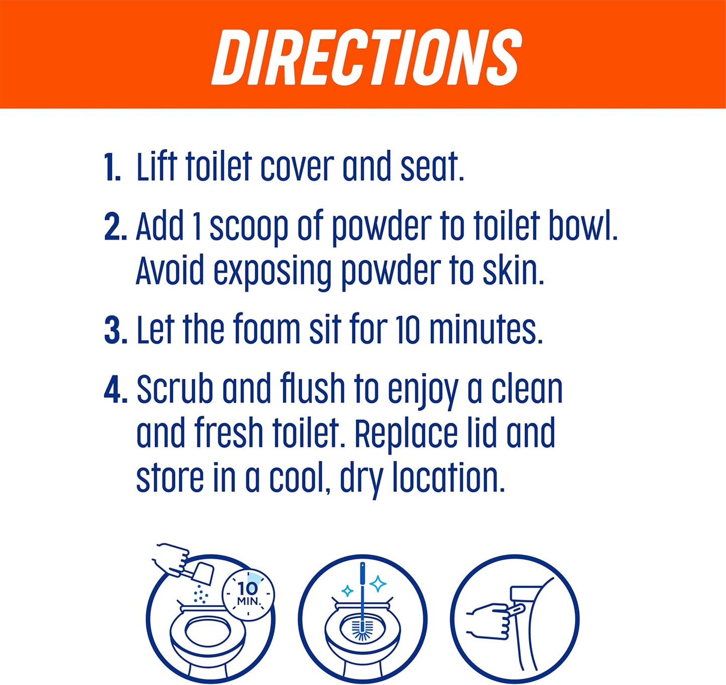Ty-D-Bol Ultra Foam Toilet Bowl Cleaner - Provides Up to 8 Cleans - Citrus Scent - Fights Buildup and Eliminates Stains Using Immediate Foaming Action