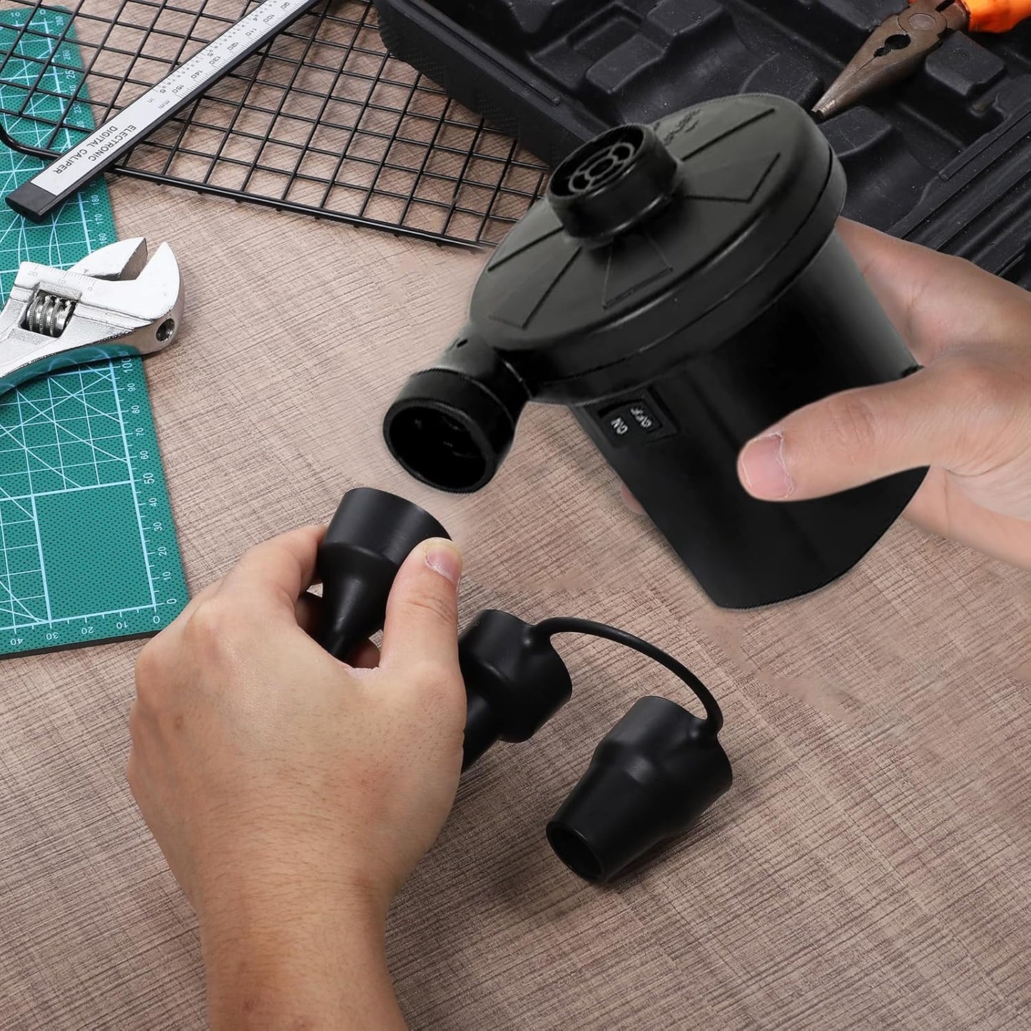 3 Sets Air Pump Nozzles Replacement Plastic Pump Nozzles 3 Sizes Inflatable Pumps Head Nozzl Air Pumps Attachments Inflator Adaptor Accessory for Airs Mattress Pool Floats