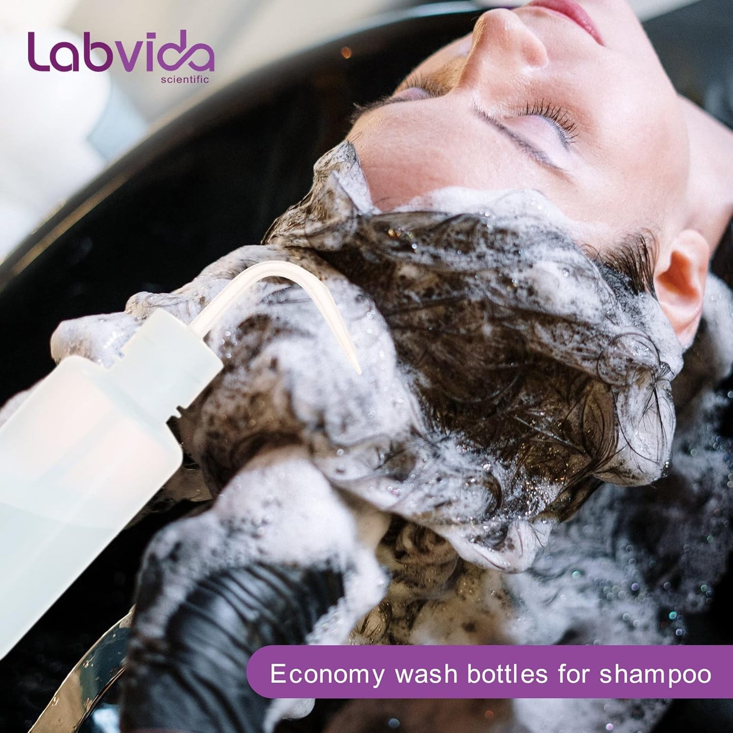 New Released Thick Wall 250ml Squeeze Bottle Set 2pcs- Laboratory Grade Durable Wash Bottles for Precision Liquid Dispensing and Tattoo Cleaning