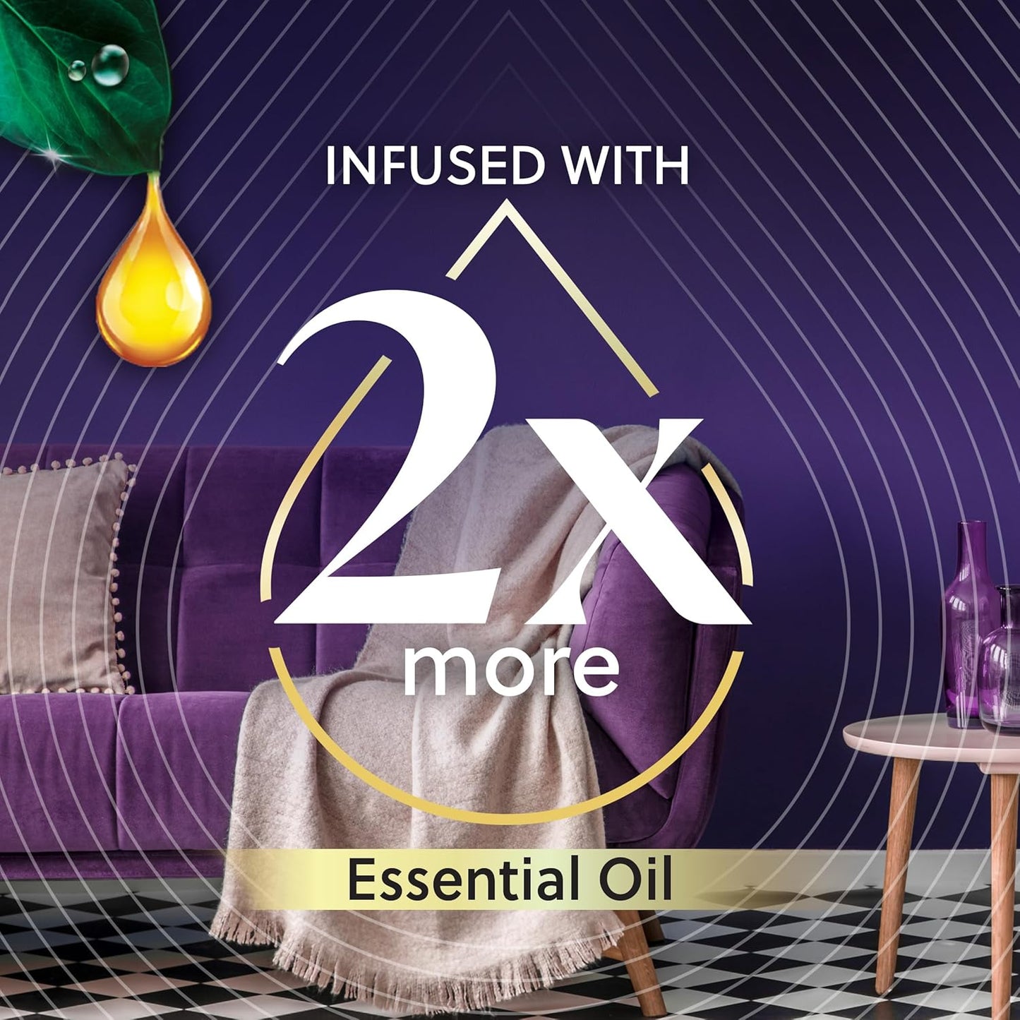 Air Wick Plug In Vibrant Scented Oils Refills, Campfire & Starlit Sky, 5 ct (Pack of 5)