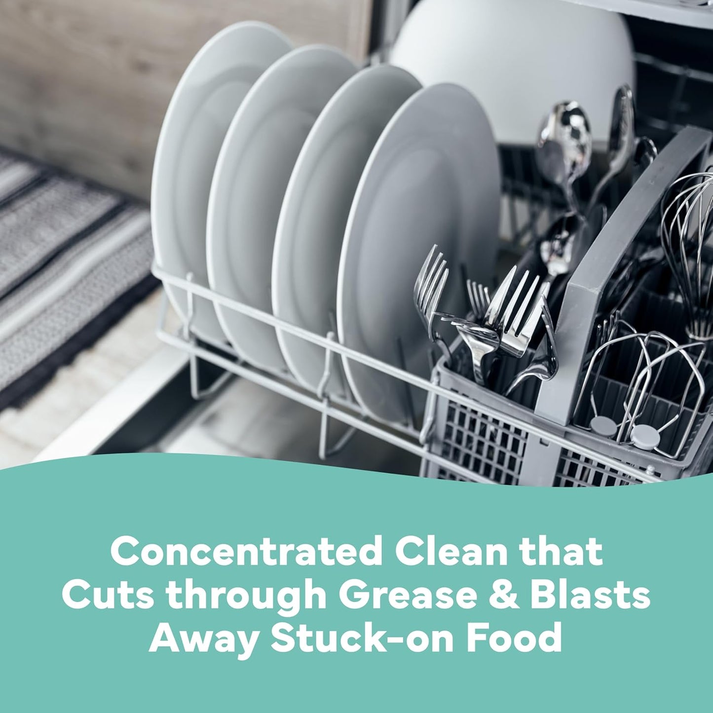 Tru Earth Dishwasher Detergent Tablets | Eco Friendly Alternative to Liquid Pods | 40 Tablets | Fragrance-Free