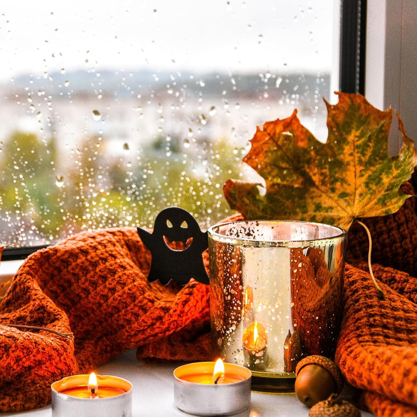 Thick Candle Jars for Making Candles 12 Pcs, 7 OZ Empty Jars with Wood Lids for Candle Making, Sample Container, Gold