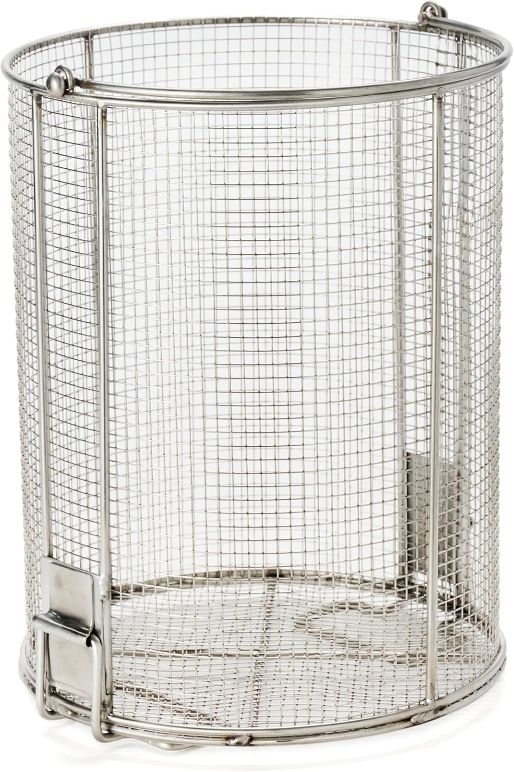 Dip N’ Drain – The Ultimate Stainless Steel Parts Cleaning Basket | Fits Any 5-Gallon Bucket, 1/4″ Mesh, Swing Handle (Bucket Not Included)