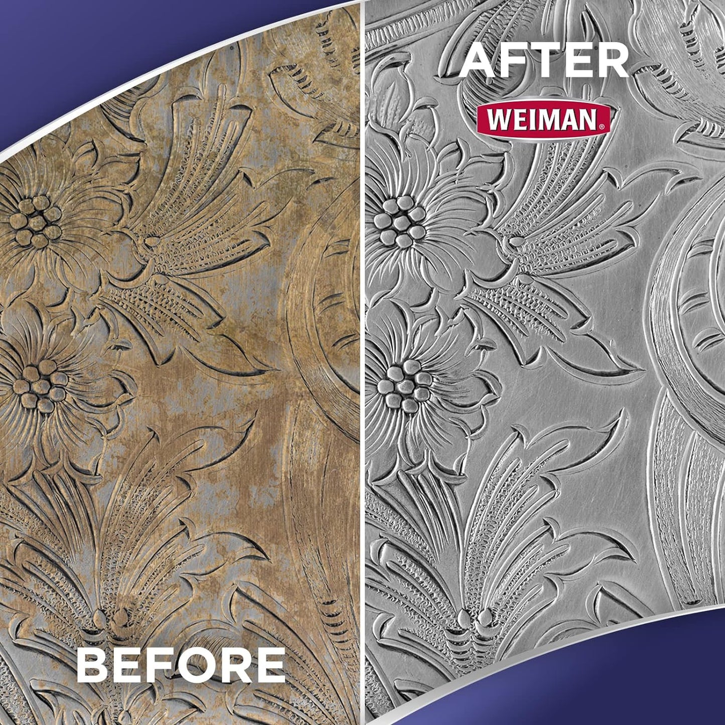 Weiman Jewelry Polish Cleaner, Tarnish Remover Wipes - 40 Count - Use on Silver Jewelry Antique Silver Gold Brass Copper and Aluminum