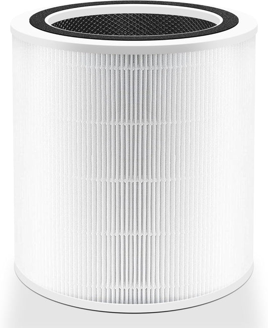 Funmit Core 400S Replacement Filter for LEVOIT Core 400S Smart WiFi Air Purifier, 3-in-1 H13 True HEPA Replacement Filter, Compared to Part # Core 400S-RF, 1 Pack, White