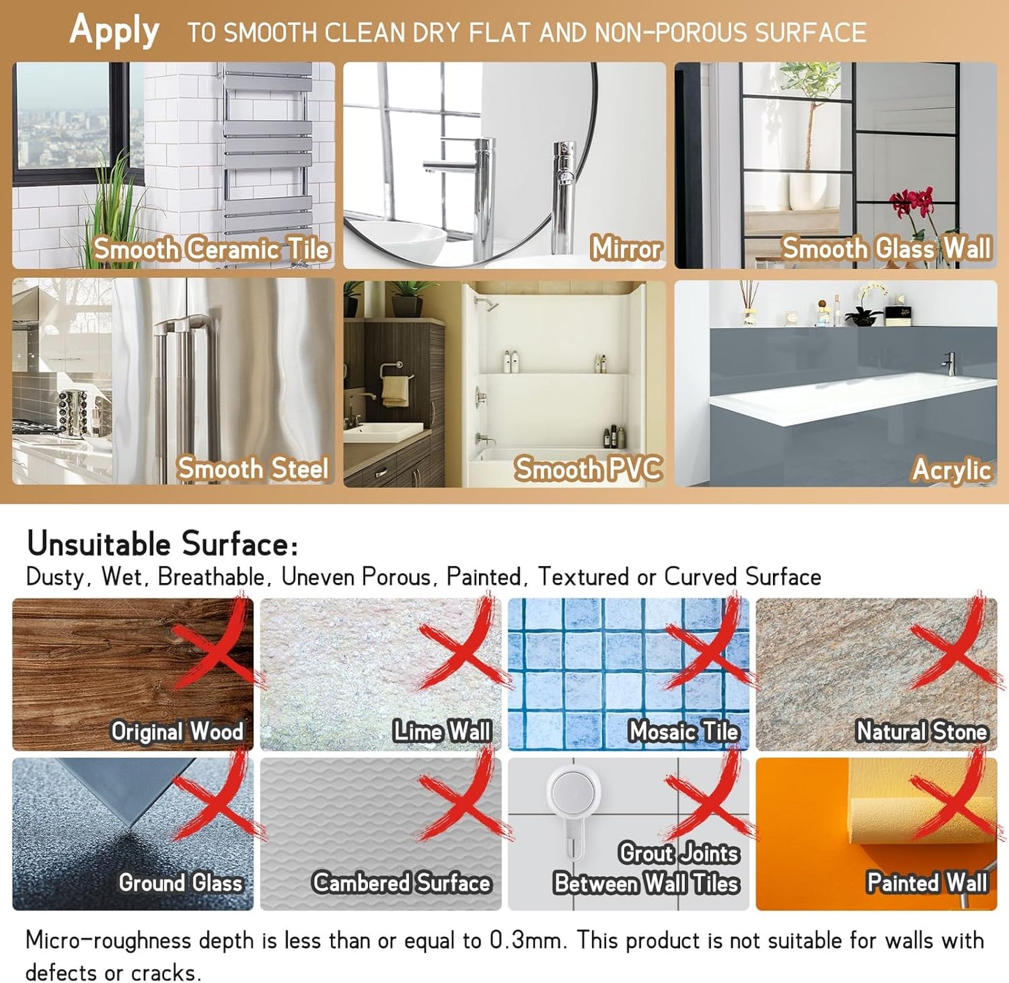 LEVERLOC Bar Soap Holder Dish with Hooks, Soap Tray Suction Cup Wall Mounted for Shower, Stainless Steel Sponge Holder Caddy for Bathroom Kitchen Sink Organizer, Rustproof, Silver