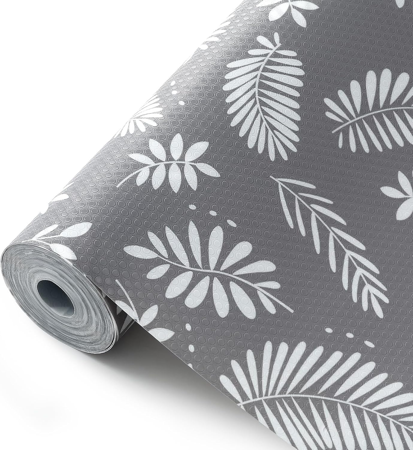 Cooyes Drawer and Shelf Liner, Non-Adhesive Shelf Liners for Kitchen Cabinets, Thick Strong Grip Mats for Desk, Shelves, Bathroom Drawers, Fridge, Cabinet Protection