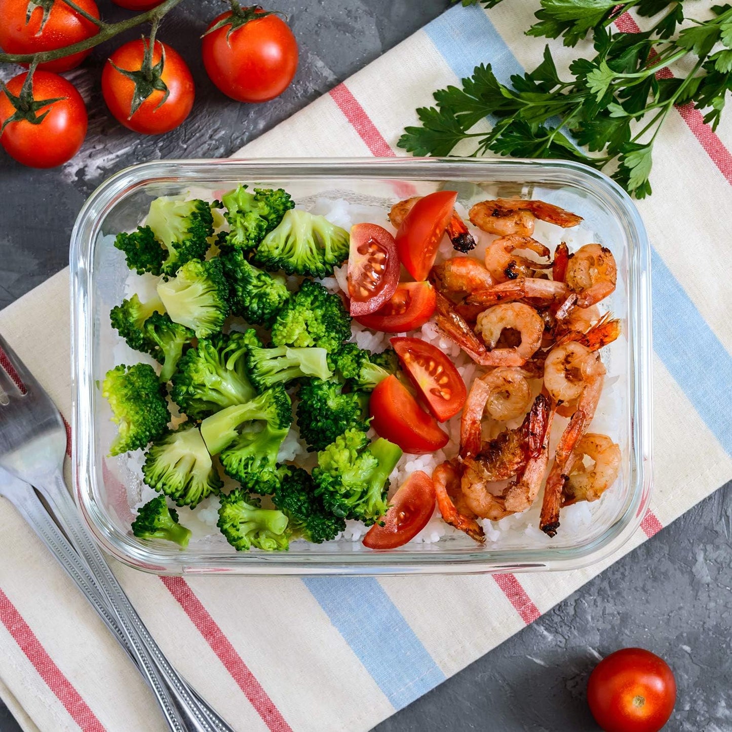 [80 oz & 36 oz]Extra Large Glass Food Storage/Baking Containers Set with Lids, 2 Pack 80 oz(10 cup)&2 Pack 36 oz (4.5 cup)Airtight Glass Container,Microwave,Oven,Freezer and Dishwasher, White