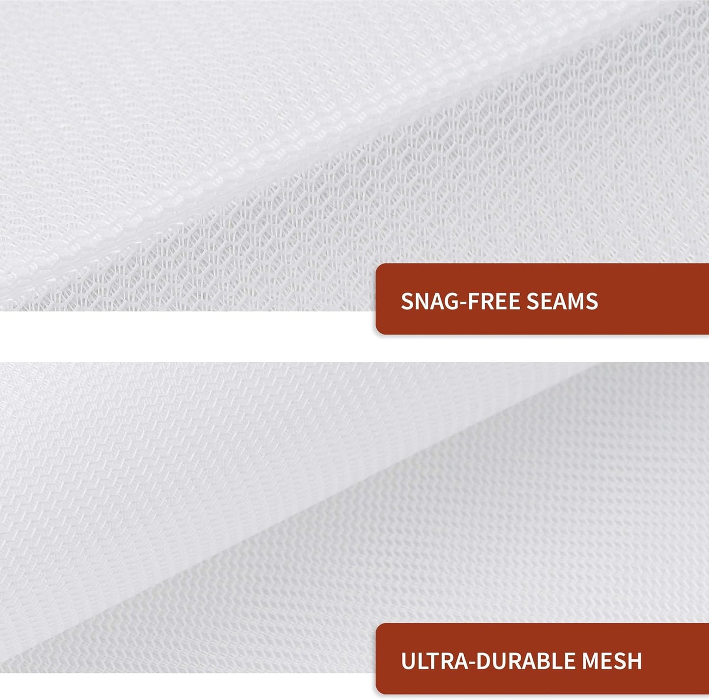 Mesh Laundry Bag for Delicates, Wash Bag for Underwear and Lingerie, Makeup Organizer Bag (1 Large)