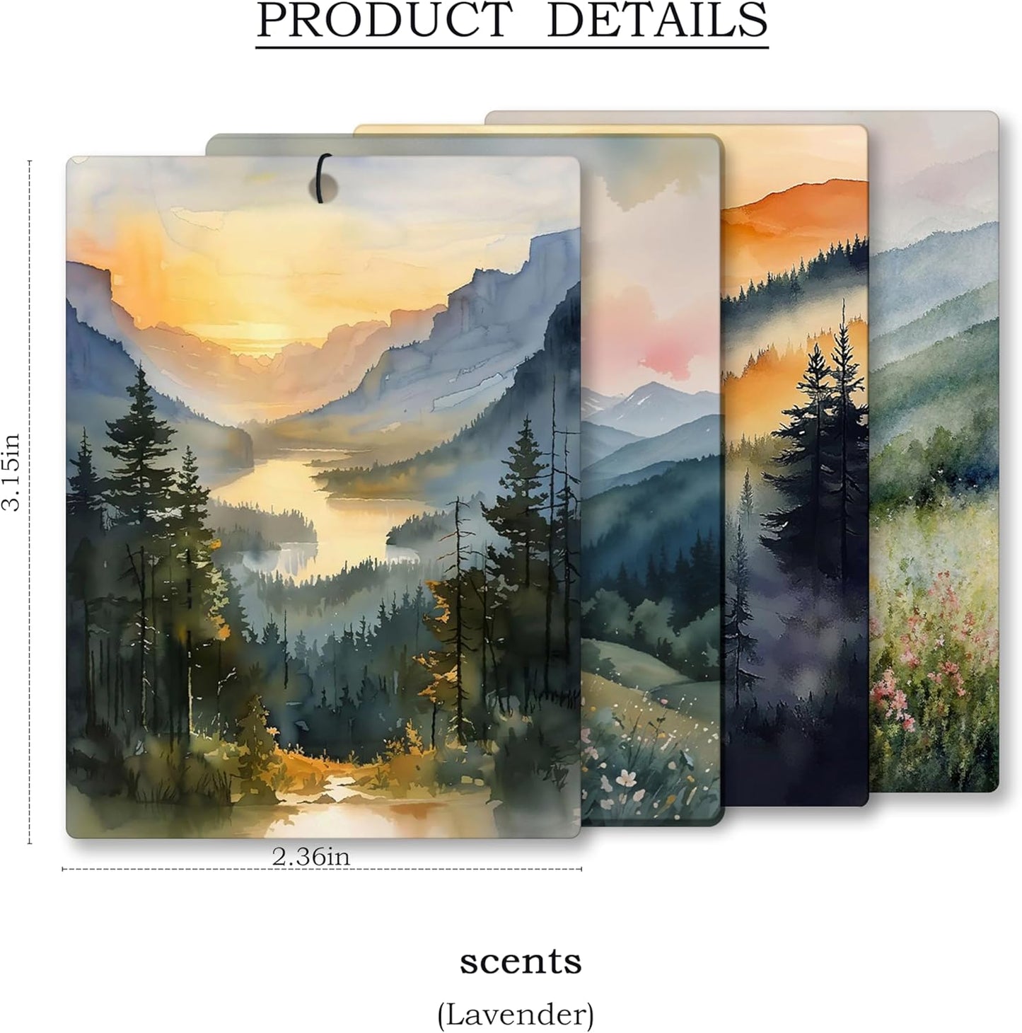 Car Air Freshener, Car Accessories Mirror Decor for Women Men-649