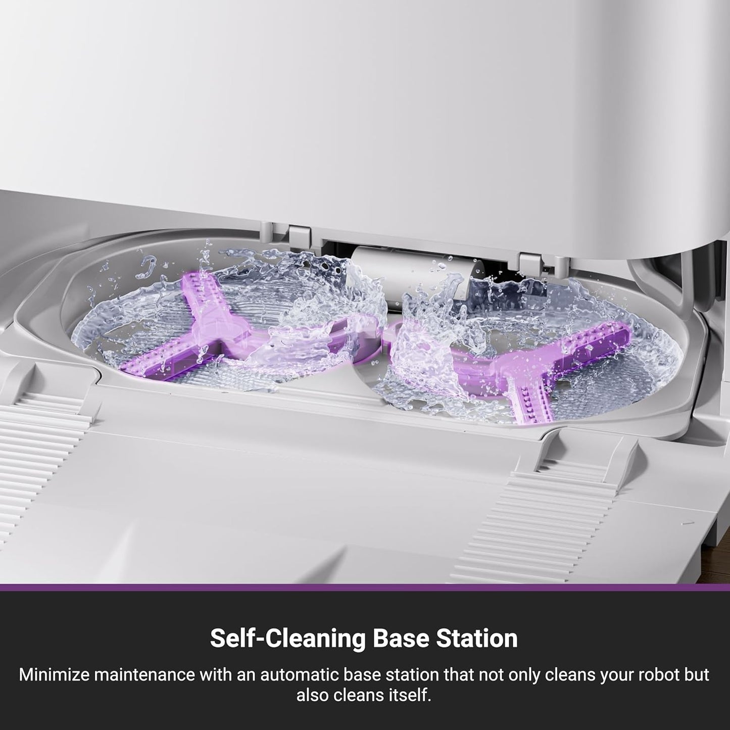 Eureka J15 Pro Ultra Robot Vacuum and Mop with Self Emptying Base, 16,200 Pa Suction, Flex-Arm Design Mop, Auto Mop Hot Water Washing & Hot Air Drying, Anti-Tangle, AI Obstacle Avoidance, White