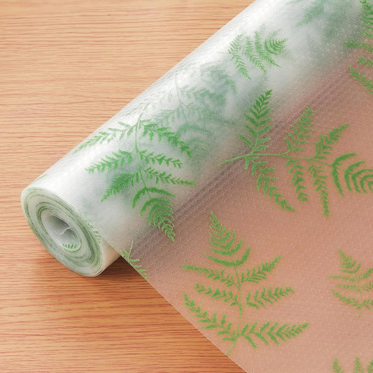 Cooyes Shelf Liner Drawer Liners, Shelf Liners for Kitchen Cabinets, Non-Adhesive Cabinet Liner, EVA Waterproof Non-Slip Refrigerator Liners for Kitchen Drawers