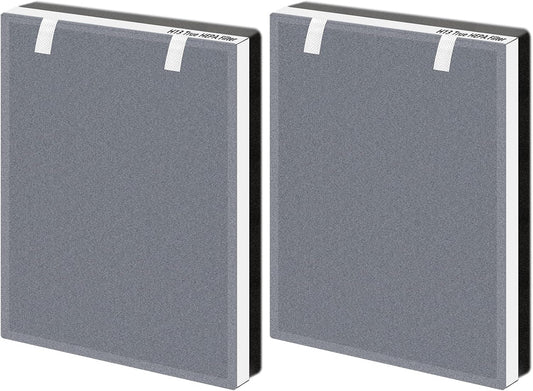 Vital 100 Replacement Filter for LEVOIT Vital 100 Air Purifier, Funmit 3-in-1 H13 True HEPA High-Efficiency Activated Carbon Filter, Compared to Part # Vital 100-RF, 2 Pack