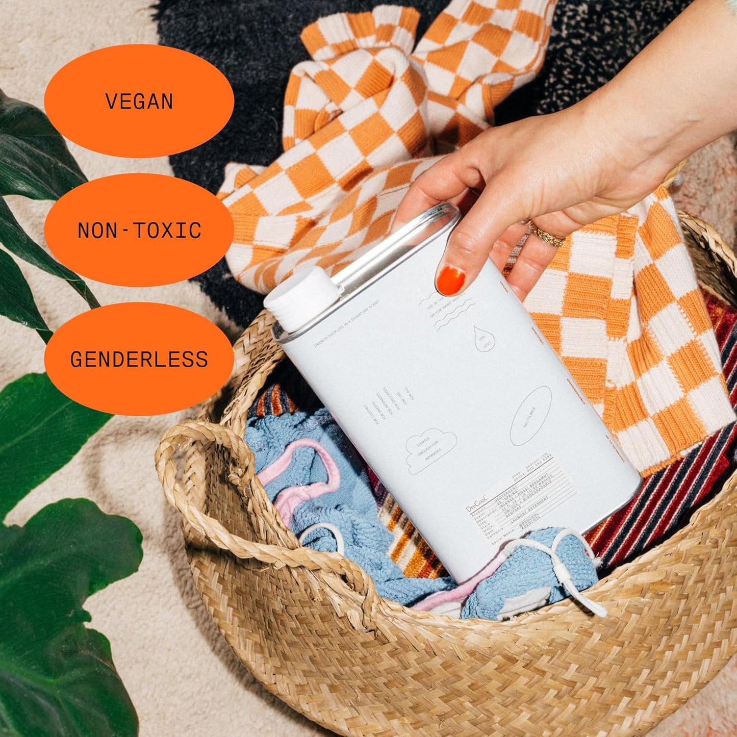 DedCool Liquid Laundry Dedtergent | Red Dakota | Bold Woody Luxurious Fragrance Detergent | Removes Stains | Infused with Natural Essential Oils | Non-Toxic | 60 Washes | 32 fl oz