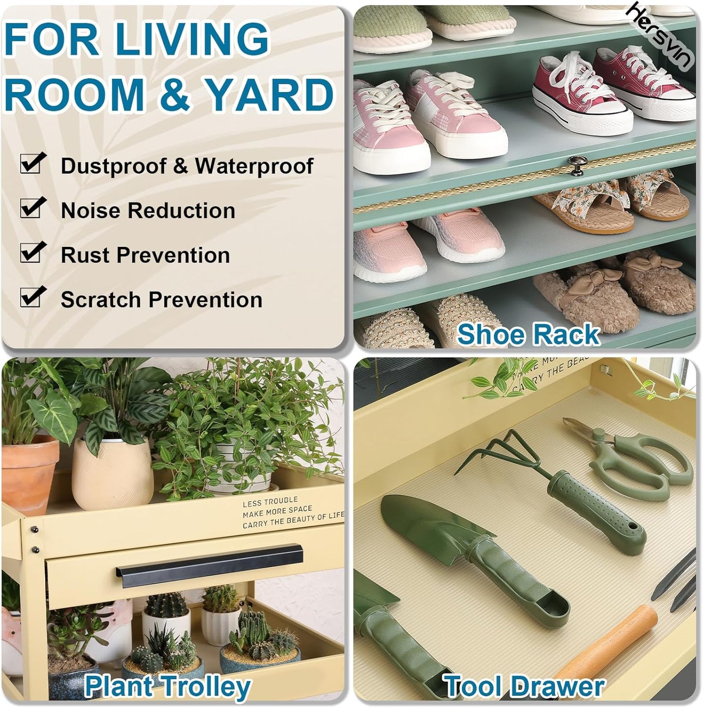 Shelf Liners 24 in x 30 ft EVA Drawer Mats, Non-Adhesive Cupboard Protector, Kitchen Cabinet Lining Fridge Liner (Clear Stripe, 61x915cm)