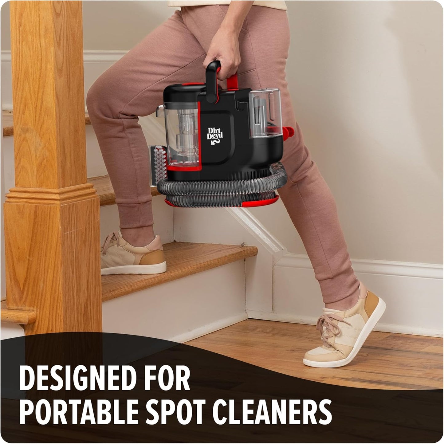 Dirt Devil Pet Portable Spot Cleaner Solution, 64 oz., Fresh Blossom Scent, Upholstery and Carpet Shampoo Solution, Eliminates Pet Messes and Odors, Pair with Dirt Devil Portable Spot Cleaners