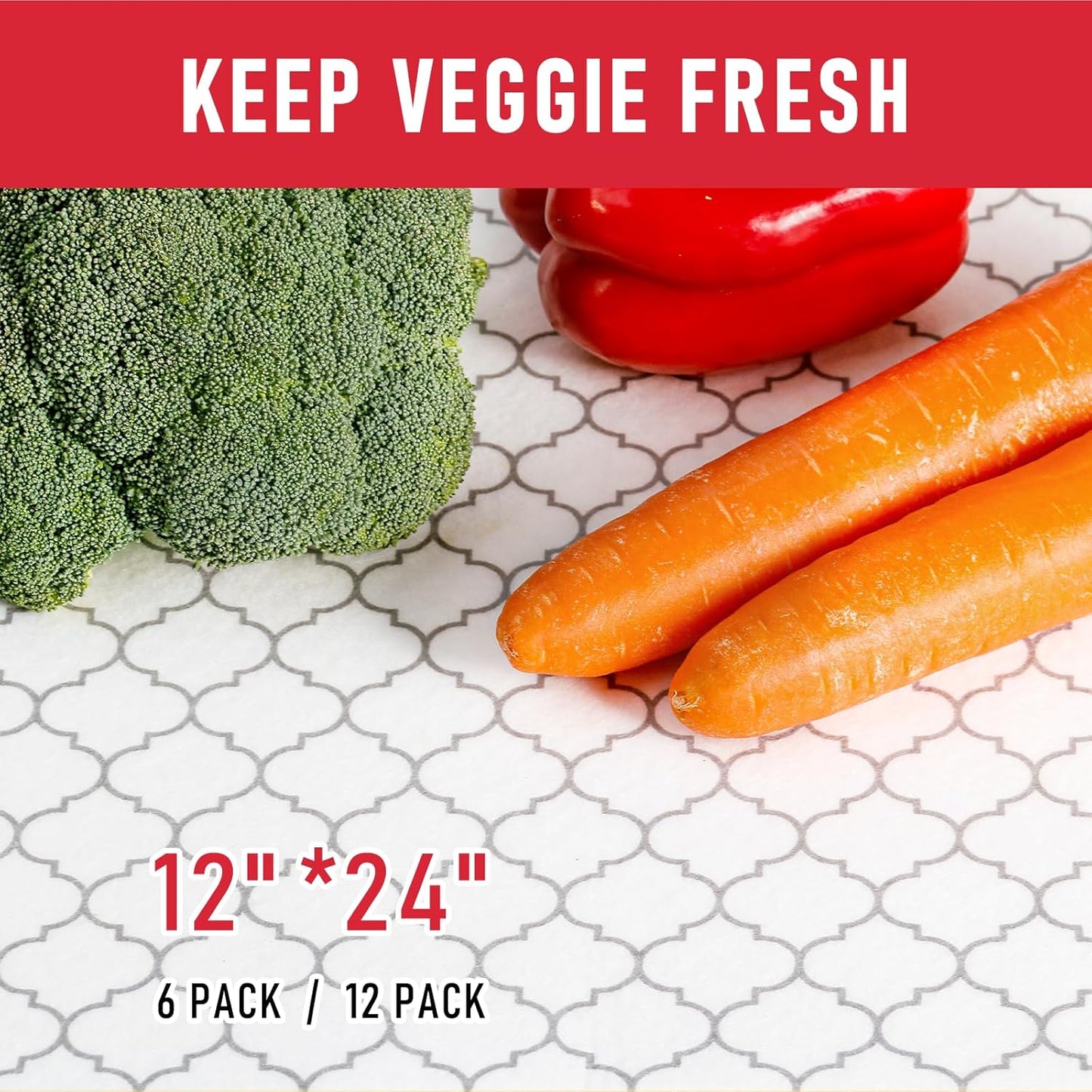 Cooyes 2 in 1 Fridge Liners & Fresh mats for Refrigerator Organizers and Storage, Absorbent Fridge Bin Liners, Home Kitchen Gadgets Accessories Organization Must Haves for Freezer Shelf Drawer Cabinet