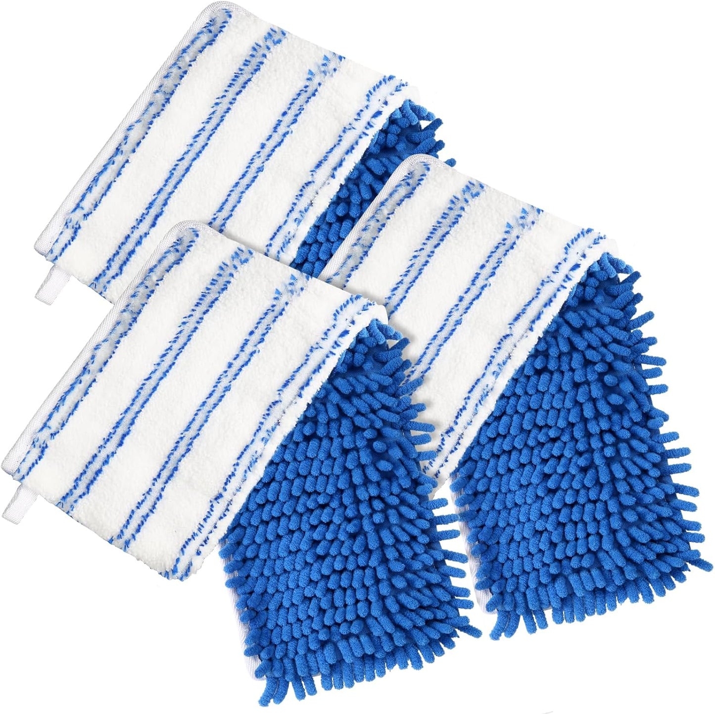 Mop Refill Heads Compatible with O Cedar Dual-Action Flip Mop,Microfiber Replacement Mop Heads for Dry/Wet Use,Washable& Reusable for All Floor Cleaning(3 Pack)