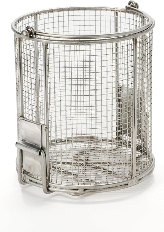 Dip N’ Drain – The Ultimate Stainless Steel Parts Cleaning Basket | Fits Any 2-Gallon Bucket, 1/4″ Mesh, Swing Handle (Bucket Not Included)