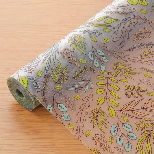 Cooyes Shelf Liners for Kitchen Cabinets, Refrigerator Liners Waterproof & Oil-Proof Kitchen Cupboard Liner Drawer Mats EVA Material Non Adhesive Fridge Liner for Shelves