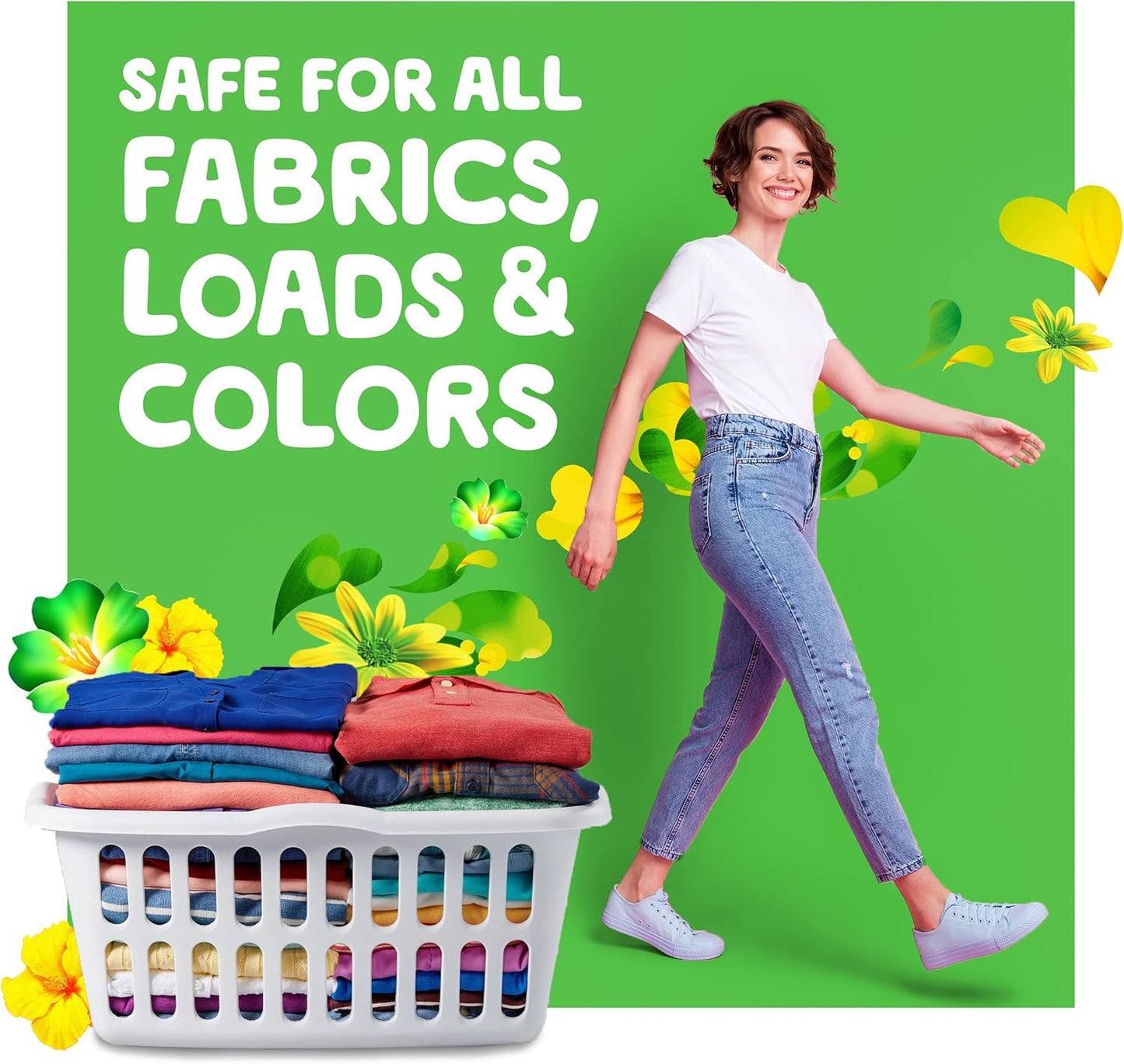 Gain Fireworks In-Wash Scent Booster Beads, Original, 9.1 oz/Pack (4 Pack)