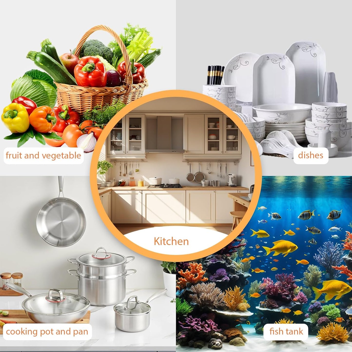 100 Pcs Plastic Dish Scrubbers, Reusable Non-Scratch Nylon Scouring Pads Bulk for Kitchen Cleaning - Multi-Color Poly Mesh Dishwashing Pads