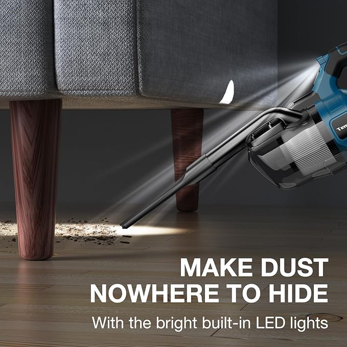 Cordless Vacuum Cleaner for Makita 18V LXT Battery, Handheld Vacuum Cleaner for Home Car Hardwood Floor Carpet, Portable Shop Vacuum with Washable HEPA Filter(Tool Only)