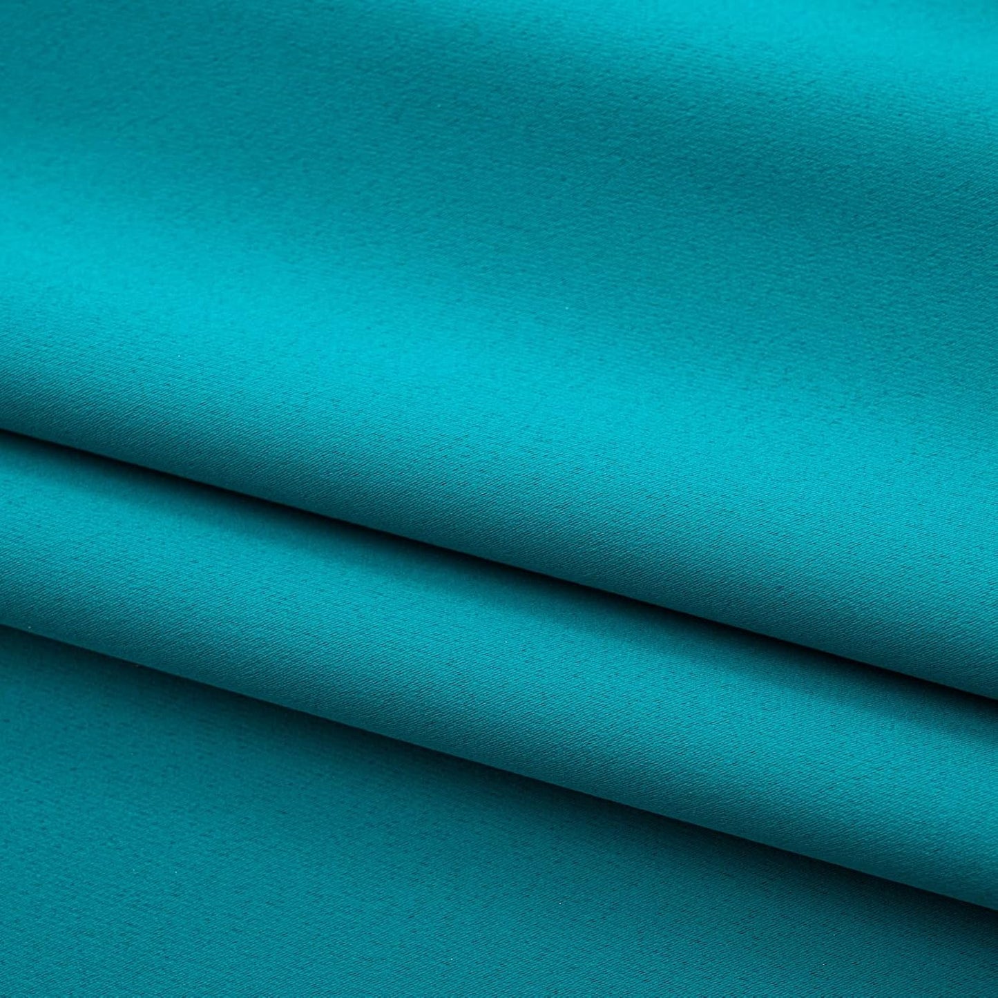 Pickluc Blackout Curtains 45 Inches Long 2 Panels, Room Darkening Tiers with Rod Pocket, Short Black Out Curtain for Small Window, 42" Wide and 45" Length, Set of Two, Teal.