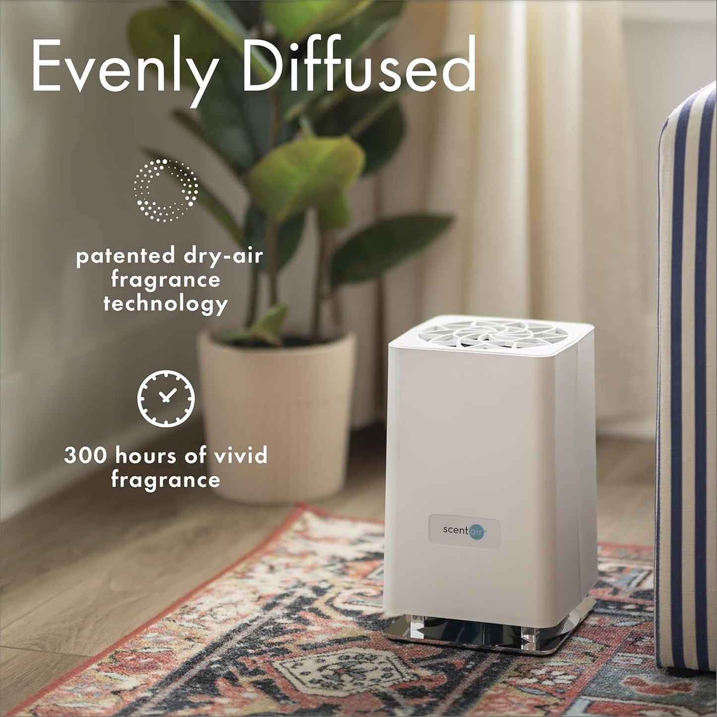 ScentAir Whisper Home Monthly Plug-in Refill, Fragrance Cartridge for Home and Office, Vanilla Woods