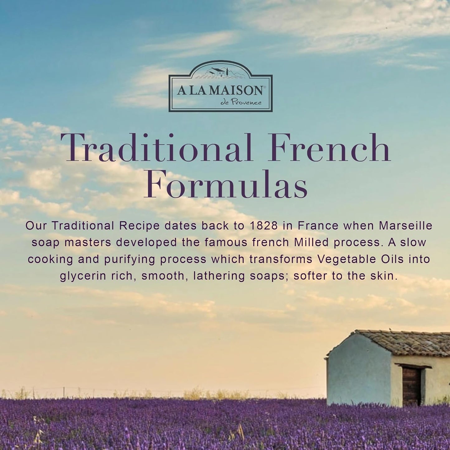 A LA MAISON French Liquid Hand Soap Eco-Friendly Refill Pouch, Fresh Sea Salt - Natural Hand Wash Made with Essential Oils - Biodegradable, Plant-Based, Vegan, Alcohol & Paraben Free (33.8 oz, 2 Pack)