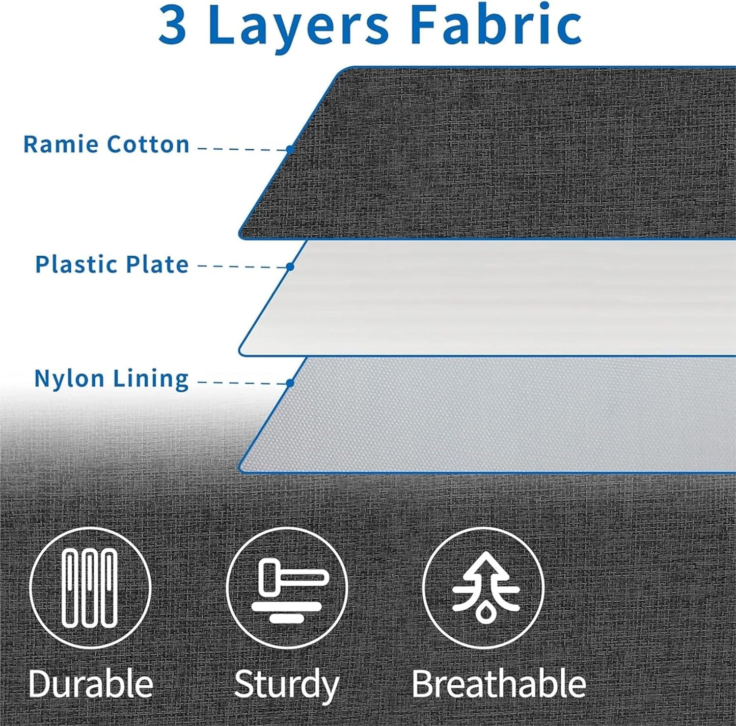 Under Bed Storage Container Bins 2 Pack, Low Profile Foldable Underbed Clothes Storage Organizer W/ Ultra Thick Fabric and Sturdy Bottom/Sides, Dual Zipper Storage Box for Dorm and Home 30x16x6.7"