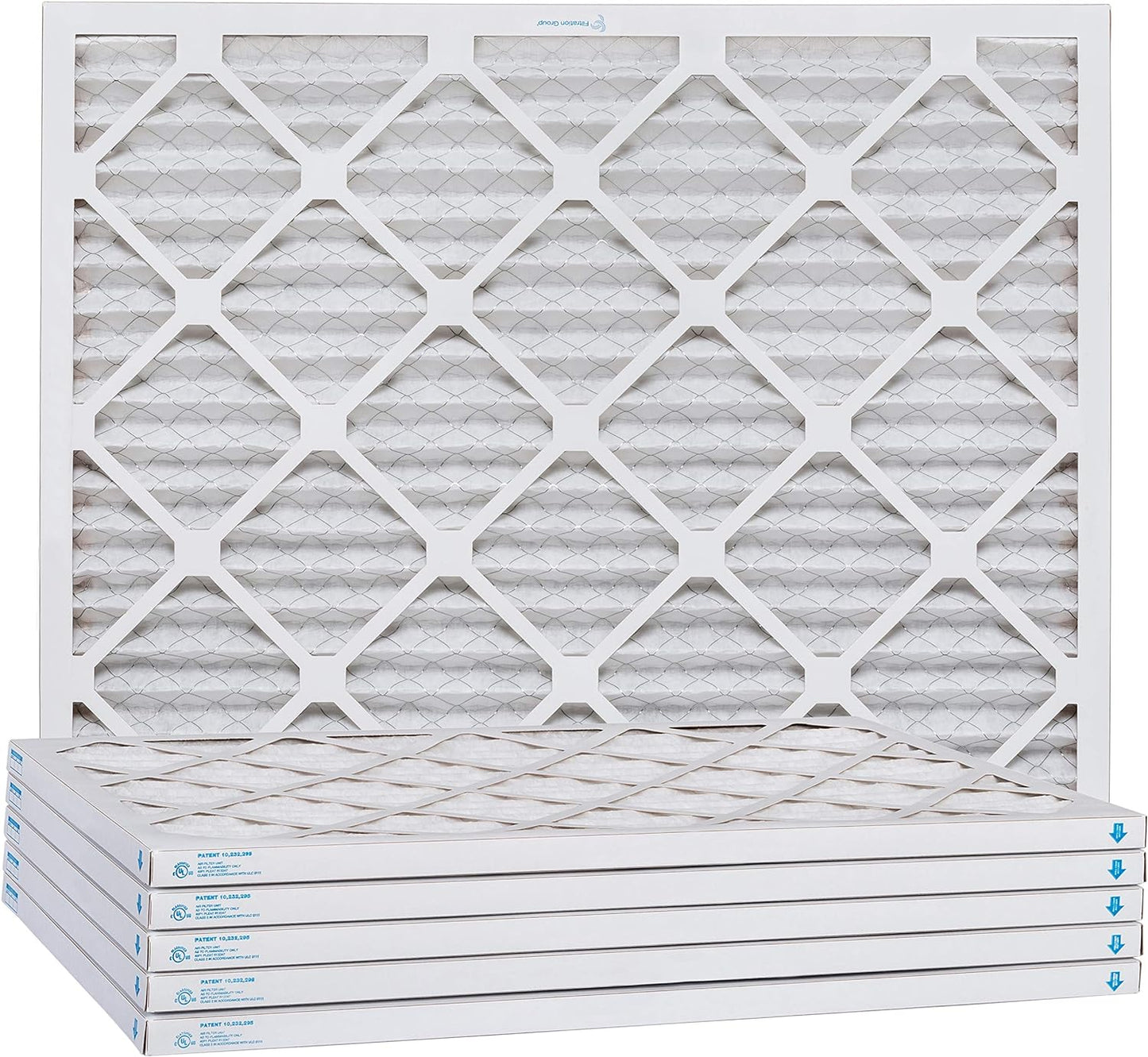 Aerostar 10x14x1 MERV 11-6 Count - Pleated Furnace & Air Conditioner Filters - Removes Dust, Cold & Flu Germs, Lint, Mold, Pet Dander, Allergy-Causing Pollen, Smog & Smoke