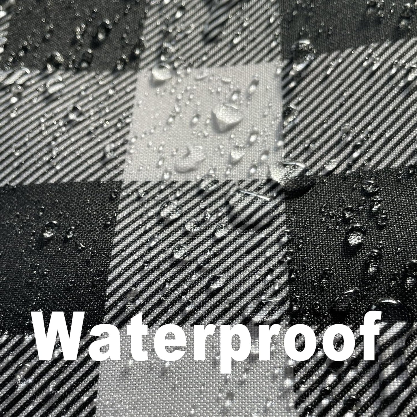 Classic Gingham Buffalo Tablecloth Fabric - Oblong 58x144 Inch Water Proof Checkered Table Cloth for Indoor Outdoor - Table Cover for Birthday, Picnics, BBQs, and Parties