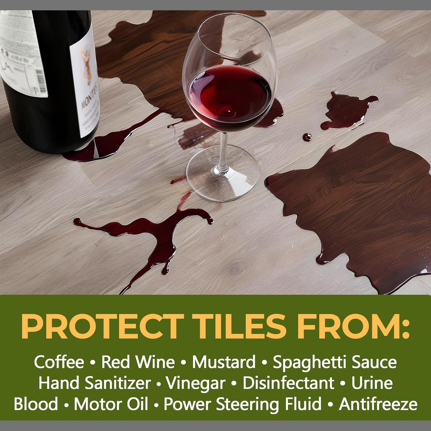 CoverTec GlazeGuard Matte Natural Look Ceramic, Porcelain Tile Grout Sealer, Flat Finish, 2 Part Kit, 0.75 Gal