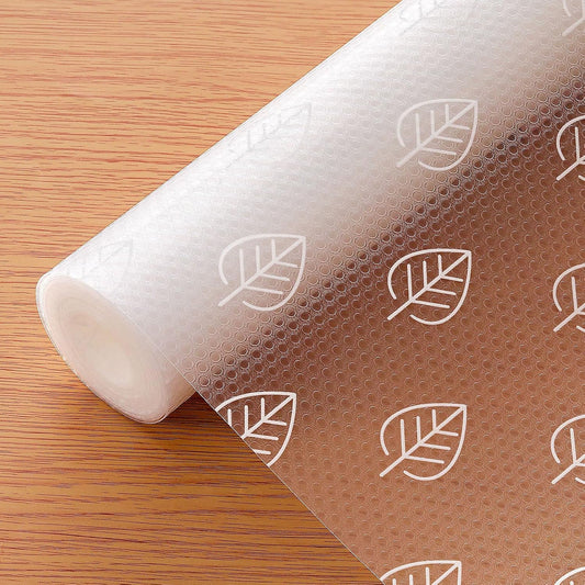 CooyesFridge Liners Shelf Liner for Kitchen Cabinets Refrigerator Liners Waterproof & Oil-Proof Kitchen Cupboard Liner Non Adhesive Drawer Mats EVA Material for Shelves