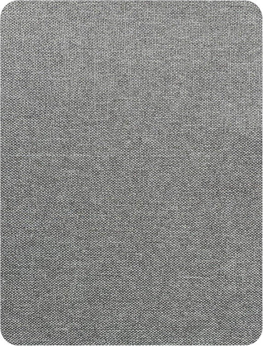 KING MOUNTAIN Coarse Linen Repair Patches, Self-Adhesive Linen Fabric Patches, 8X11 inch, Multi Color, Can be Used for Linen Sofa Repair and Linen Clothes Repair(8" x 11",Smoky Grey)