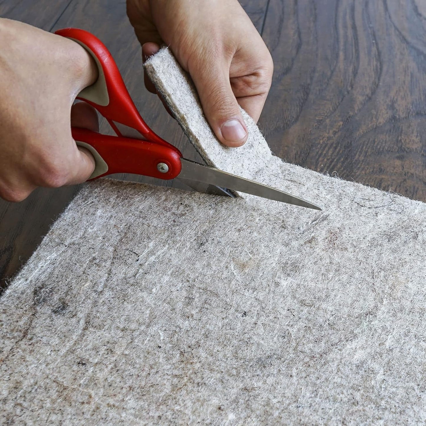 RUGPADUSA - Dual Surface - 11'x15' - 1/8" Thick - Felt + Rubber - Non-Slip Backing Rug Pad - Adds Low-Profile Comfort and Protection