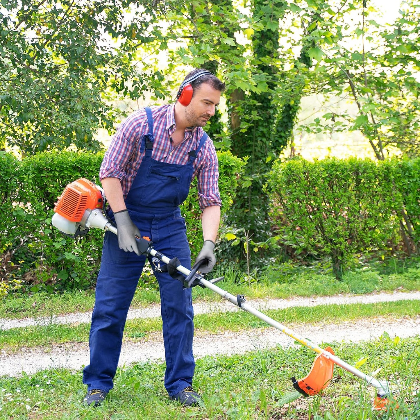 Kebada W1 Work Gloves for Men and Women,12 Pairs Touchscreen Working Gloves with Grip, PU Coating on Palm & Fingers,Gray XXL